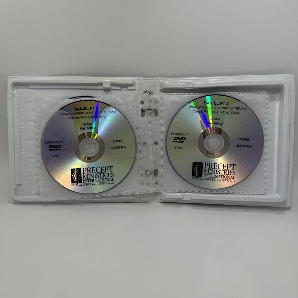 Precept Upon Precept DANIEL Part 2 Kay Arthur DVD Set Bible Study Teaching Class - Picture 10 of 10